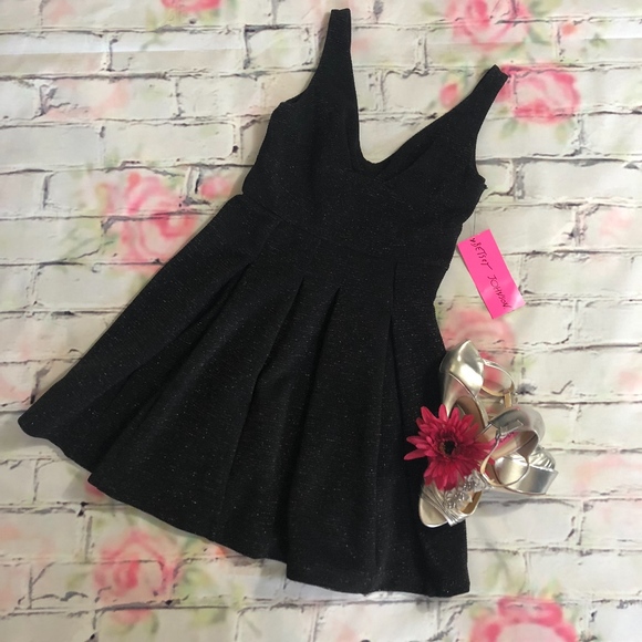 Betsey Johnson Dresses & Skirts - Betsey Johnson Fit & Flare Sparkle Dress